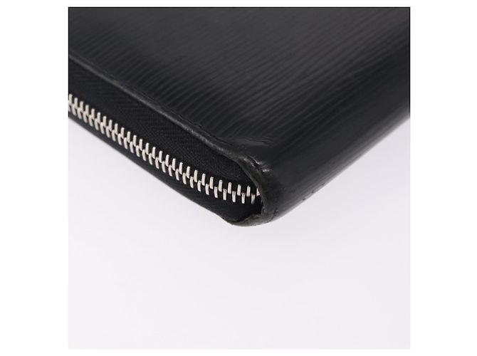 LOUIS VUITTON Epi Zippy Wallet Long Wallet Black M64838 LV Auth 167705 Nero - vista 16