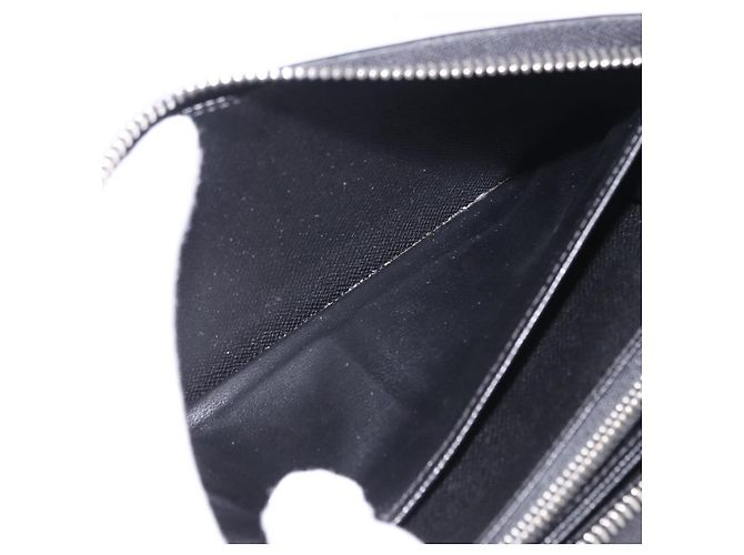LOUIS VUITTON Epi Zippy Wallet Long Wallet Black M64838 LV Auth 167705 Nero - vista 19