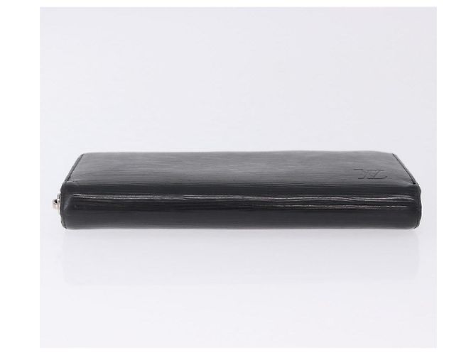 LOUIS VUITTON Epi Zippy Wallet Long Wallet Black M64838 LV Auth 167705 Nero - vista 8