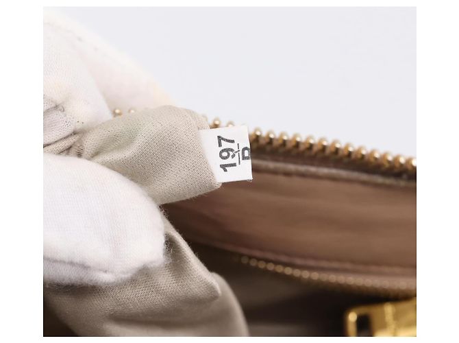 Borsa a mano Miu Miu Matelassé in pelle 2way Rosa Oro Auth 204868 D'oro - vista 12