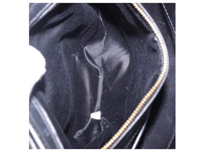 Borsa a mano Miu Miu in pelle 2way Nero Tono Oro Auth ka6192A - vista 39