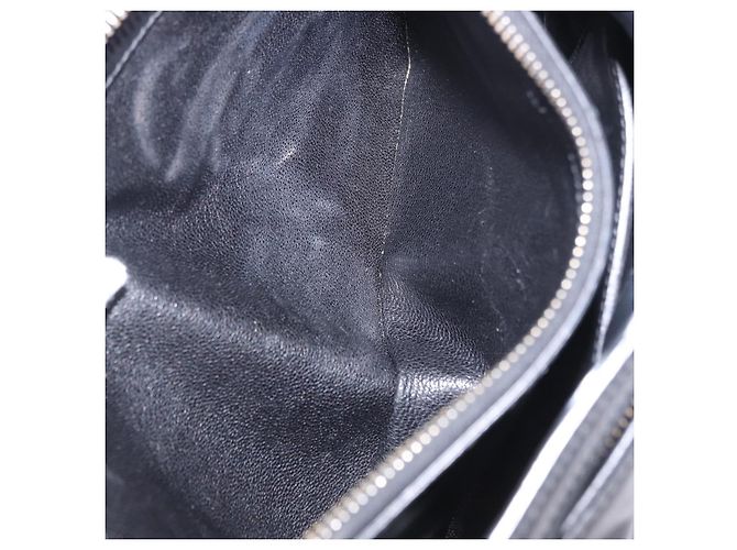Borsa a mano Miu Miu in pelle 2way Nero Tono Oro Auth ka6192A - vista 41