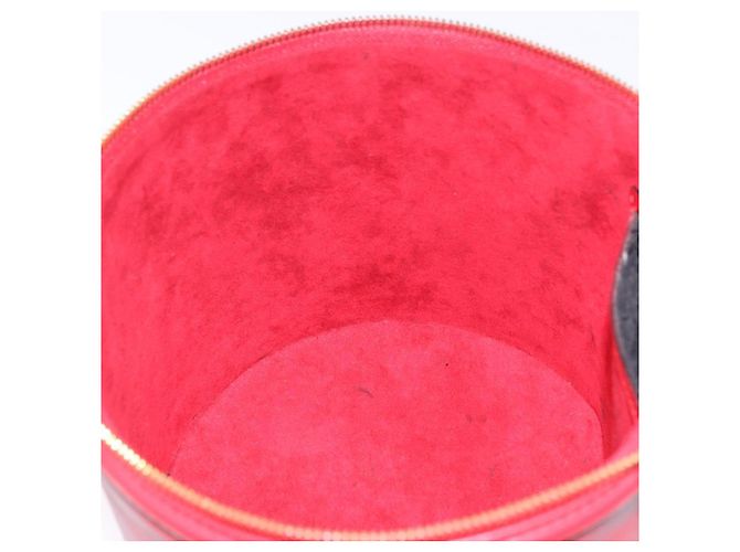 Borsa a mano LOUIS VUITTON Epi Cannes Rossa M48037 LV Auth 203110V Rosso - vista 26