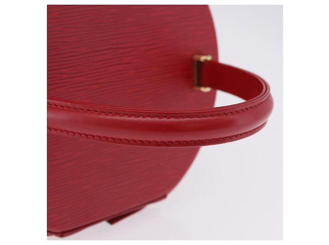 Borsa a mano LOUIS VUITTON Epi Cannes Rossa M48037 LV Auth 203110V Rosso - vista 7