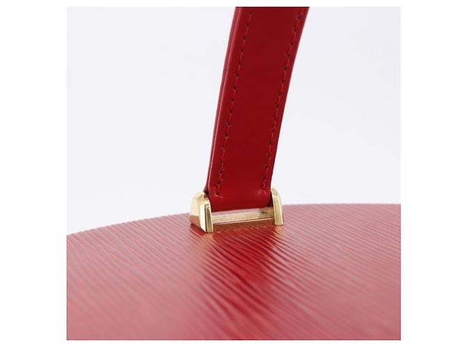 Borsa a mano LOUIS VUITTON Epi Cannes Rossa M48037 LV Auth 203110V Rosso - vista 9