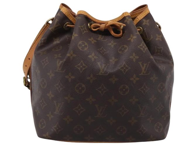LOUIS VUITTON Borsa a tracolla Monogram Petit Noe M42226 LV Auth 201144A Monogramma - vista 13