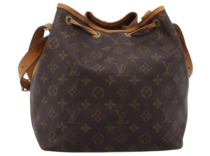 LOUIS VUITTON Borsa a tracolla Monogram Petit Noe M42226 LV Auth 201144A Monogramma - vista 2