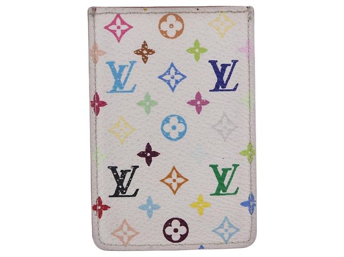 LOUIS VUITTON Monogram Multicolor Etui Miroir Mirror White M92651 Auth BA15522 - view 2