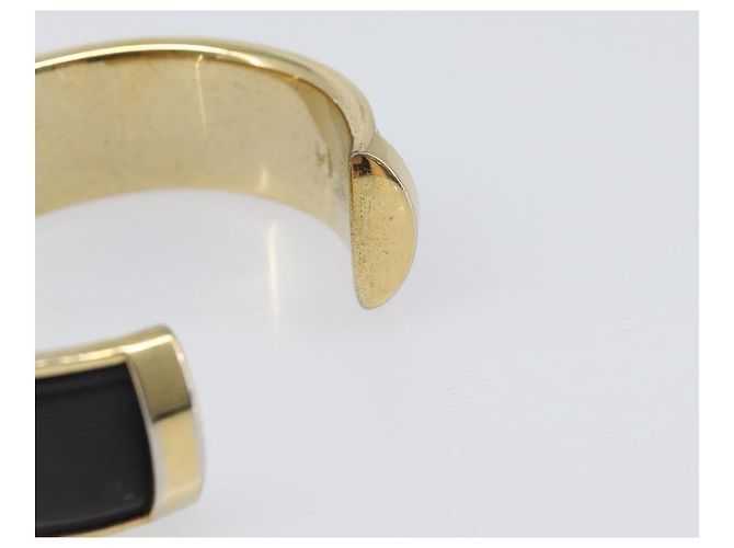Salvatore Ferragamo Bangle Metal 2 Set Silver Black Auth SW2865 Nero Argento - vista 13