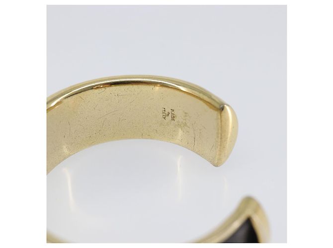 Salvatore Ferragamo Bangle Metal 2 Set Silver Black Auth SW2865 Nero Argento - vista 15