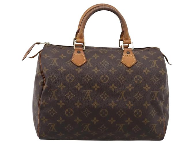 LOUIS VUITTON Monogram Speedy 30 Hand Bag M41526 LV Auth 204119 Monogramm - Ansicht 2