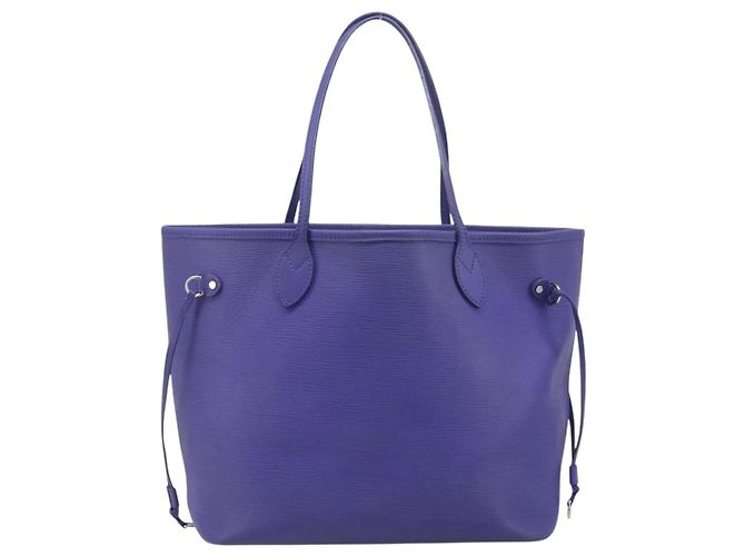 LOUIS VUITTON Epi Neverfull MM Tote Bag Purple Fig M40883 LV Auth BA15540A Lila Dunkelviolett - Ansicht 13