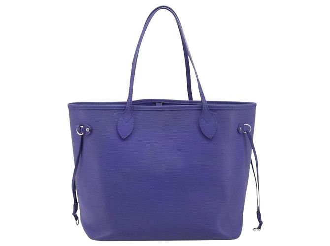 LOUIS VUITTON Epi Neverfull MM Tote Bag Purple Fig M40883 LV Auth BA15540A Lila Dunkelviolett - Ansicht 2