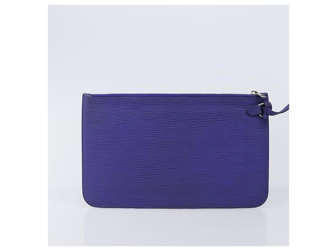 LOUIS VUITTON Epi Neverfull MM Tote Bag Purple Fig M40883 LV Auth BA15540A Lila Dunkelviolett - Ansicht 25