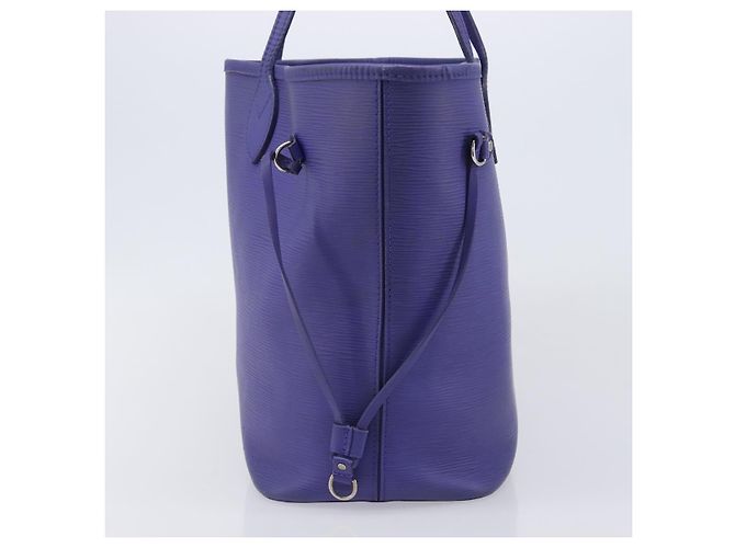 LOUIS VUITTON Epi Neverfull MM Tote Bag Purple Fig M40883 LV Auth BA15540A Lila Dunkelviolett - Ansicht 3