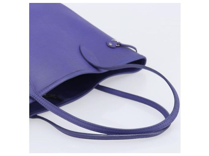 LOUIS VUITTON Epi Neverfull MM Tote Bag Purple Fig M40883 LV Auth BA15540A Lila Dunkelviolett - Ansicht 7