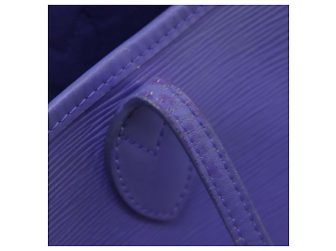 LOUIS VUITTON Epi Neverfull MM Tote Bag Purple Fig M40883 LV Auth BA15540A Lila Dunkelviolett - Ansicht 9