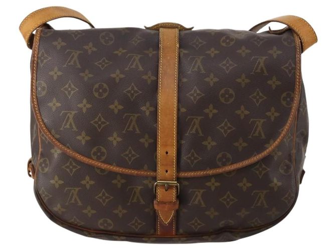 LOUIS VUITTON Monogram Saumur 35 Schultertasche M42254 LV Auth hk4133 Monogramm - Ansicht 2