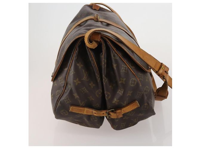 LOUIS VUITTON Monogram Saumur 35 Schultertasche M42254 LV Auth hk4133 Monogramm - Ansicht 4