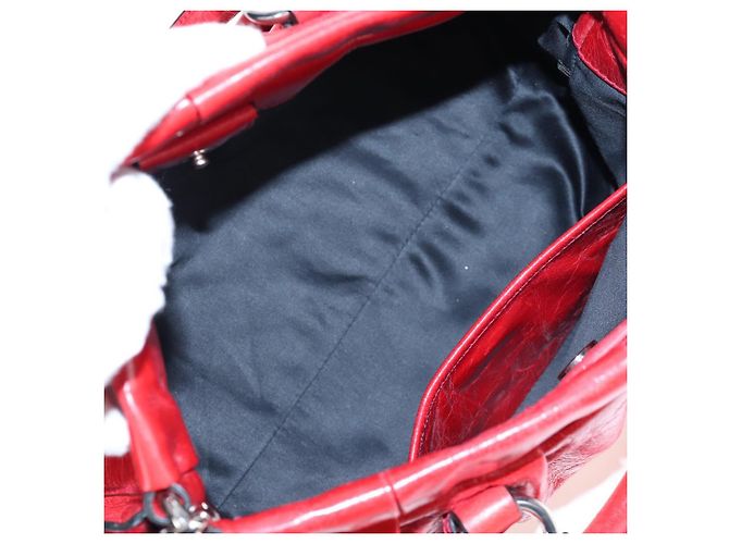 Miu Miu Handtasche aus Leder 2way rot silber authentisch 167604SM - Ansicht 9