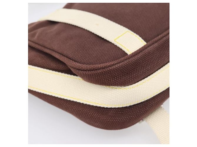 Borsa a tracolla LOUIS VUITTON Antigua Buzzus PM Canvas Brown M40080 LV Auth ka6270 Marrone - vista 16