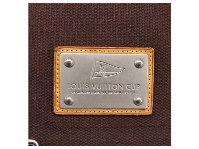 Borsa a tracolla LOUIS VUITTON Antigua Buzzus PM Canvas Brown M40080 LV Auth ka6270 Marrone - vista 17