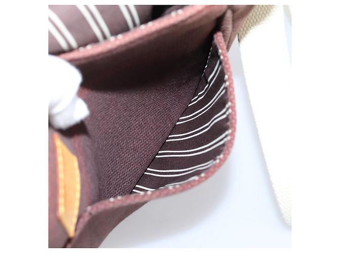 Borsa a tracolla LOUIS VUITTON Antigua Buzzus PM Canvas Brown M40080 LV Auth ka6270 Marrone - vista 22