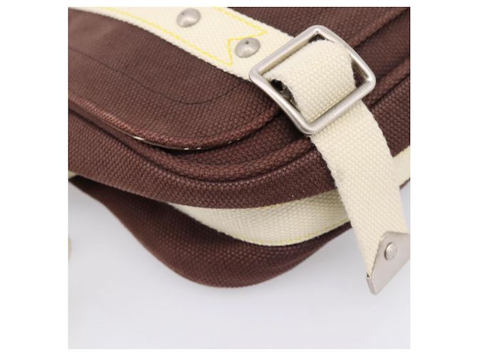 Borsa a tracolla LOUIS VUITTON Antigua Buzzus PM Canvas Brown M40080 LV Auth ka6270 Marrone - vista 9