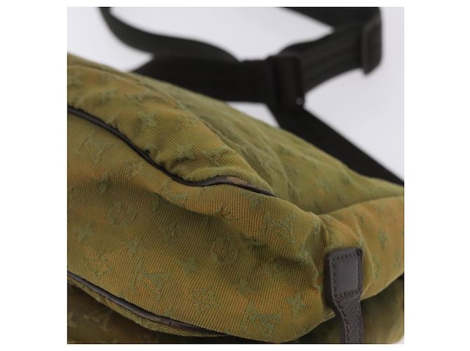 LOUIS VUITTON Monogram Mini Sac Maman Bag TST Khaki M42351 LV Auth 199817 Caqui - vista 18