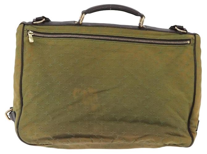 LOUIS VUITTON Monogram Mini Sac Maman Bag TST Khaki M42351 LV Auth 199817 Caqui - vista 2