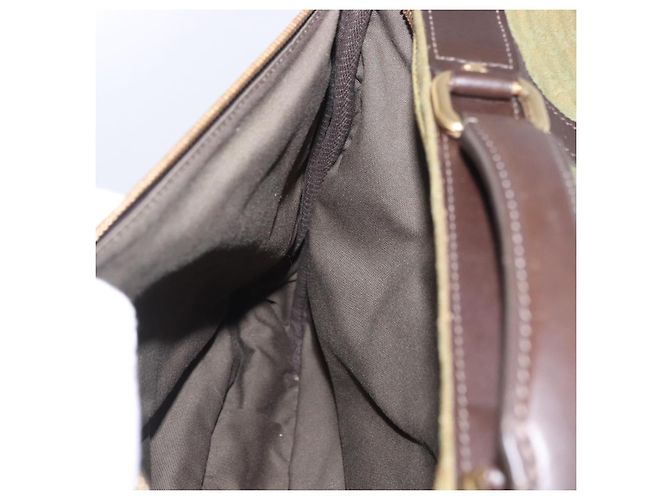 LOUIS VUITTON Monogram Mini Sac Maman Bag TST Khaki M42351 LV Auth 199817 Caqui - vista 25
