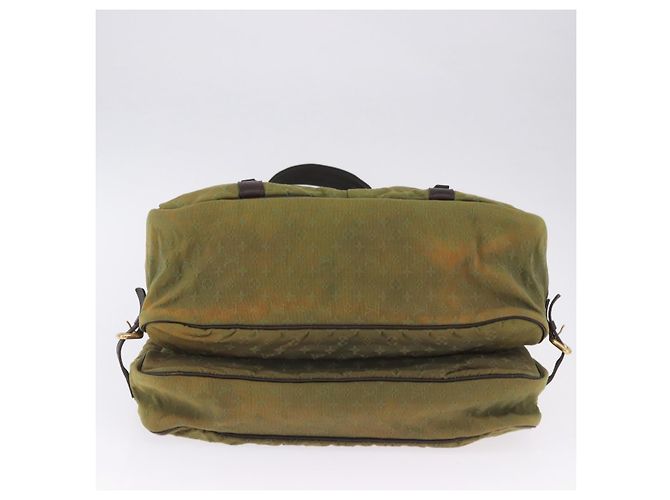 LOUIS VUITTON Monogram Mini Sac Maman Bag TST Khaki M42351 LV Auth 199817 Caqui - vista 5