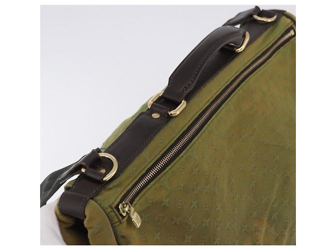 LOUIS VUITTON Monogram Mini Sac Maman Bag TST Khaki M42351 LV Auth 199817 Caqui - vista 6