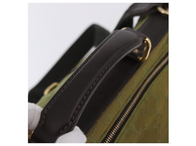 LOUIS VUITTON Monogram Mini Sac Maman Bag TST Khaki M42351 LV Auth 199817 Caqui - vista 7