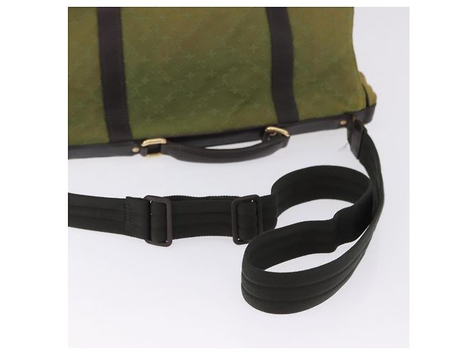 LOUIS VUITTON Monogram Mini Sac Maman Bag TST Khaki M42351 LV Auth 199817 Caqui - vista 8