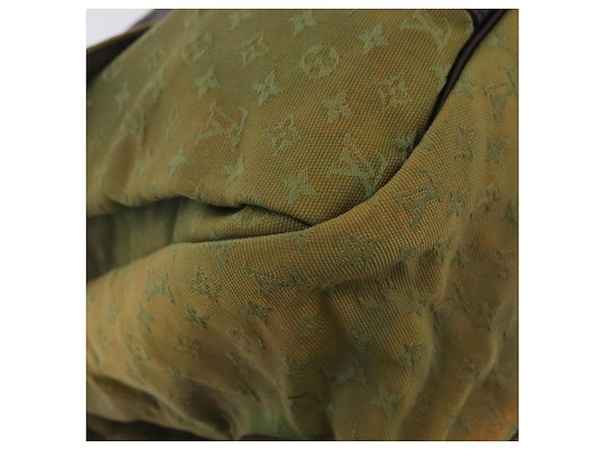 LOUIS VUITTON Monogram Mini Sac Maman Bag TST Khaki M42351 LV Auth 199817 Caqui - vista 9