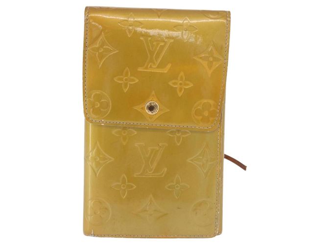LOUIS VUITTON Monogram Vernis Walker Wallet Gris M91031 LV Auth 202718 Grau - Ansicht 13