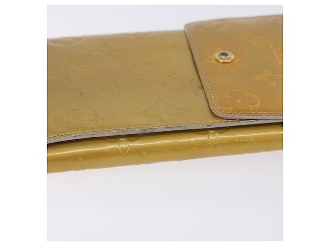 LOUIS VUITTON Monogram Vernis Walker Wallet Gris M91031 LV Auth 202718 Grau - Ansicht 14