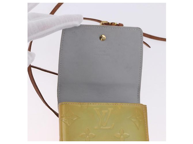 LOUIS VUITTON Monogram Vernis Walker Wallet Gris M91031 LV Auth 202718 Grau - Ansicht 24