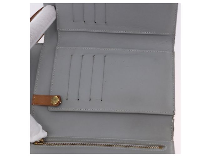 LOUIS VUITTON Monogram Vernis Walker Wallet Gris M91031 LV Auth 202718 Grau - Ansicht 29