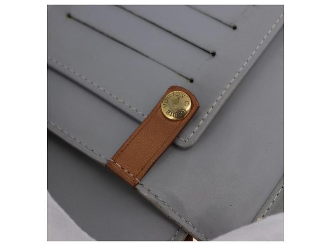 LOUIS VUITTON Monogram Vernis Walker Wallet Gris M91031 LV Auth 202718 Grau - Ansicht 30