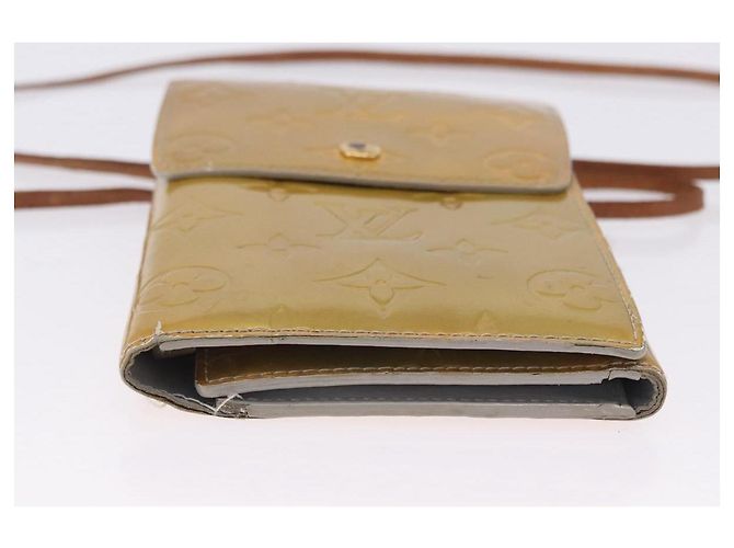 LOUIS VUITTON Monogram Vernis Walker Wallet Gris M91031 LV Auth 202718 Grau - Ansicht 7