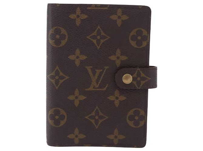 LOUIS VUITTON Monogram Agenda PM Day Planner Cover R20005 LV Auth ar14249 Monograma - vista 13