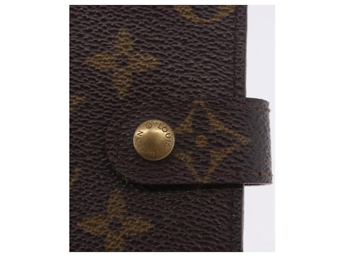 LOUIS VUITTON Monogram Agenda PM Day Planner Cover R20005 LV Auth ar14249 Monograma - vista 18