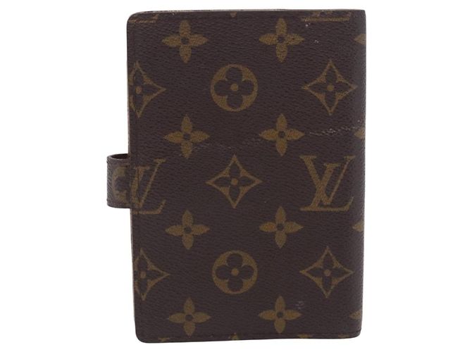 LOUIS VUITTON Monogram Agenda PM Day Planner Cover R20005 LV Auth ar14249 Monograma - vista 2