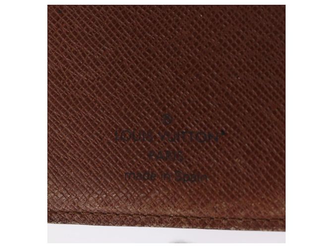 LOUIS VUITTON Monogram Agenda PM Day Planner Cover R20005 LV Auth ar14249 Monograma - vista 21