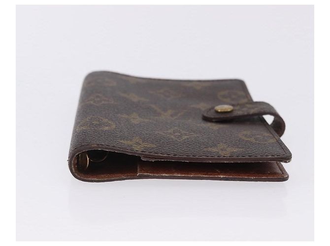 LOUIS VUITTON Monogram Agenda PM Day Planner Cover R20005 LV Auth ar14249 Monograma - vista 7