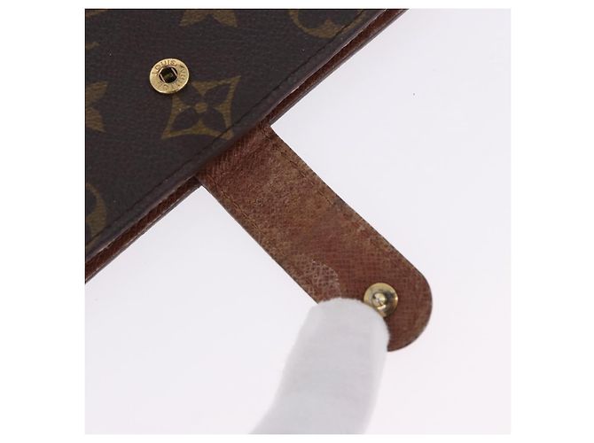 LOUIS VUITTON Monogram Agenda PM Day Planner Cover R20005 LV Auth ar14249 Monograma - vista 8