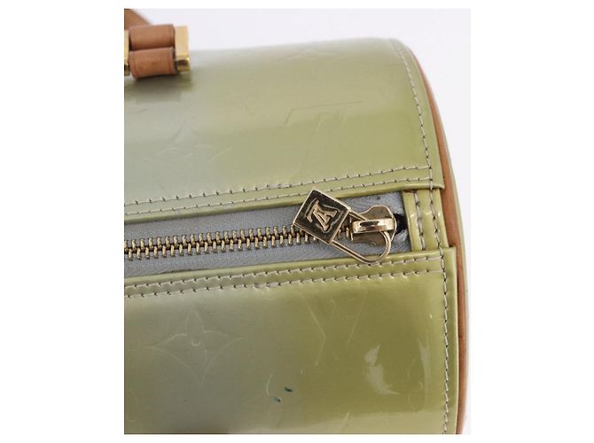 LOUIS VUITTON Monogram Vernis Bedford Hand Bag Gris M91130 LV Auth 201184 Grigio - vista 22