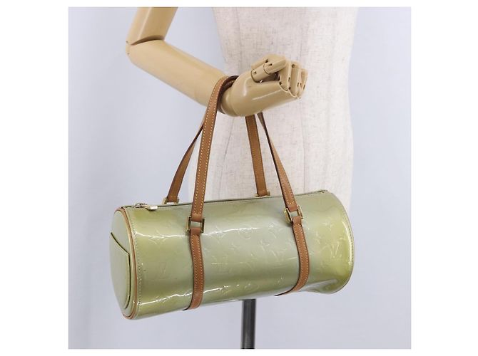 LOUIS VUITTON Monogram Vernis Bedford Hand Bag Gris M91130 LV Auth 201184 Grigio - vista 29